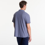 Tričko Calvin Klein Ss Easy Vertical Stripe Textured Polo Blue Nomad L