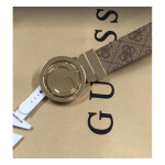 GUESS opasok Quattro G Logo Belt reversible L