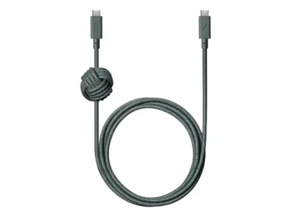 Native Union Anchor Cable USB-C - USB-C 3M zelená (ACABLE-C-GRN-NP)