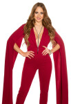 Sexy KouCla V-Cut Jumpsuit XL Sleeves