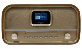 Soundmaster DAB970BR1 hnedá / Rádio s CD prehrávačom / DAB+ / FM / AM / Bluetooth / MP3 (DAB970BR1)