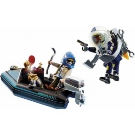 Playmobil® City Action 70782 Policajný Jetpack: Zatknutie zlodeja umenia