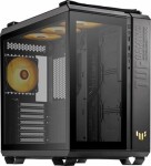 Asus TUF Gaming GT502 PLUS čierna / ATX / 4X 120mm ARGB / bez zdoja / priehľadná bočnica (90DC0090-B19010)