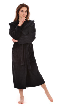 Dámsky župan Tampa 2149 Black Beauty L
