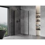 MEXEN/S - Mist-B sprchovací kút dvere krídlové 95 x 95, transparent, čierna 8A2T-095-095-70-00