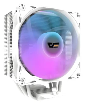 DarkFlash Z4 PRE MIST biela / Chladič CPU / 1x 120mm ARGB PWM / TDP 200W / Intel + AMD (Z4 PRO MIST WHITE)