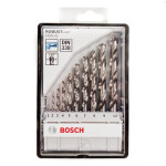 Bosch Accessories 2607010535 HSS sada špirálových vrtákov do kovu 10-dielna brúsené DIN 338 valcová stopka 1 sada