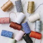 Bella Rose Trblietavý špagátik 50 m – Copper