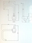 Eisl Eisl - Drezová stojánková batéria sklopná FLEXO, chróm Ni182-0335-T