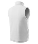 Next Fleecová vesta unisex biela M