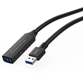 MicroConnect Active predlžovací kábel USB3.0 A (M) - USB3.0 A (F) 10m čierna / 5000Mbit/s (USB3.0AAF10A)