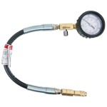 KS Tools 150.3661 Manometer s hadicou, 0-1000 psi, Ø 70 mm; 150.3661