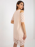 Dámske šaty LK SK 506654.52 Salmon - FPrice 38 lososová