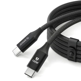 Orico CDX 1m čierna / Kábel USB-C - USB-C / Power Delivery 100W / 5A