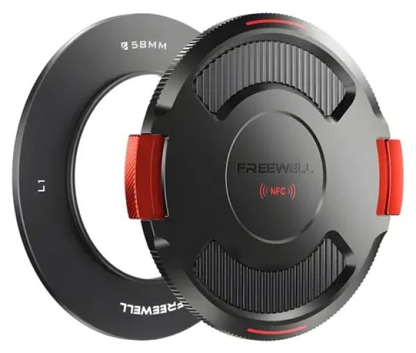 Freewell Real Locking 58 mm / Základný krúžok / s krytkou NFC / hliník (FW-L1-BL58)