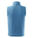Ďalšia fleecová vesta unisex azure blue XS