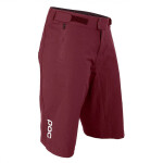 POC 52761-1121 RESISTANCE ENDURO LT WO ŠORTKY CARBON BORDOVÁ M