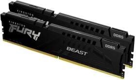 Kingston Kingston 64GB DDR5 6000MT/S CL30 DIMM/KIT OF 2 FURY BEAST Juodas XMP