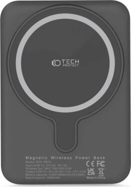 Tech-Protect PB10 LifeMag 5000mAh Čierny