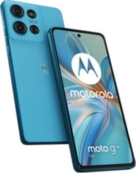 Motorola Motorola moto G75 5G 17,2 cm (6.78") Hybrid Dual SIM Android 14 USB Type-C 8 GB 256 GB 5000 mAh Modrý