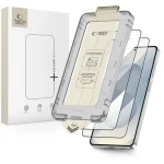 Tech-Protect Quick Set+ pre Samsung Galaxy S26 čierne / Ochranné tvrdené sklo / 2 ks