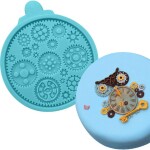 Silikónová forma – ozubené kolieska, priemer 10,5 cm - Cakesicq - Cakesicq