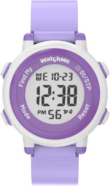Sponge Digital Watch WatchMe with FindMy feature Purple