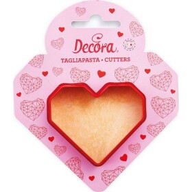 Vykrajovátko geometrické srdce 1 ks - Decora - Decora