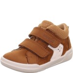 Chlapčenské barefoot vyššie tenisky SUPERFREE Brown/White Superfit 1-000543-3010 - 24