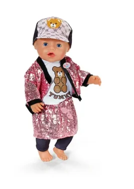 Zapf Creation BABY born Trblietavé oblečenie Glam 43 cm