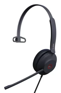 Yealink UH37 Mono (MS Teams) čierna (1308103) / Mono náhlavná súprava / mikrofón / USB-C USB-A / kábel 1,2 m (1308103)