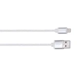 Solight SSC1501 lightning kábel 1m / USB 2.0 A konektor - Lightning konektor (8592718021559)