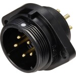 Weipu SP2113 / P 5C guľatý faston, 1 ks; SP2113 / P 5C
