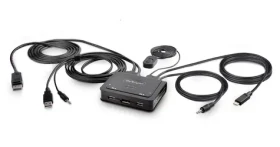 StarTech C2-D46-UAC-CBL-KVM / KVM prepínač / 2-portový / USB-A/USB-C hybridný kábel / 5120x1440 px (C2-D46-UAC-CBL-KVM)