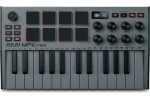 AKAI MPK Mini MK3 Ovládacia klávesnica Pad kontrolér MIDI USB čierno-šedá (MPKMINI3G)