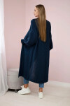 Dlhý svetrík Tmavý denim UNI