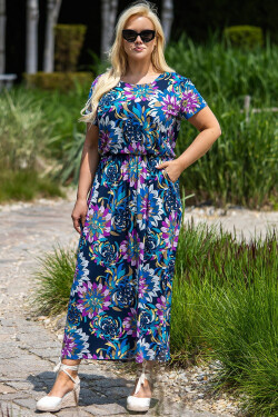 šaty plus size model 183389 Karko