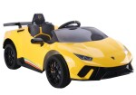 Mamido Detské elektrické autíčko Lamborghini Huracan 4x4 žlté