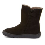 Detská zimná barefoot obuv TEX SUEDE Black, Froddo, G3160238-4, čierna - 25