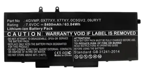CoreParts batéria pre DELL Latitude 14 5400/5500 čierna / Batéria pre notebook / 61 Wh (MBXDE-BA0182)