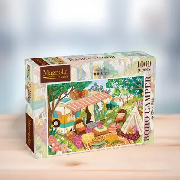 MAGNOLIA Puzzle Boho kempovanie