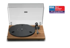 Pro-Ject E1.2 + Pick It MM E - Walnut / Gramofón / remienkový / RCA kábel 1.23m (9pe12mmewa)