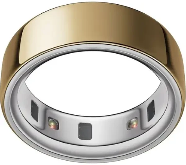 Oura Ring 4 Gold veľ. 07 / Šikovný prsteň / Titan / BT LE / 10ATM (JZ90-54216-07)