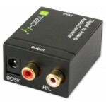 Techly IDATA-SPDIF-3 Konvertor Digital - Analóg (IDATA-SPDIF-3)