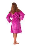 Detský župan Siena s kapucňou 9156 pink pearl - Vestis dětské č.140