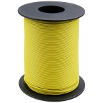 Donau Elektronik 125-S25-3 opletenie / lanko, 1 x 0.25 mm², žltá, 25 m; 125-S25-3