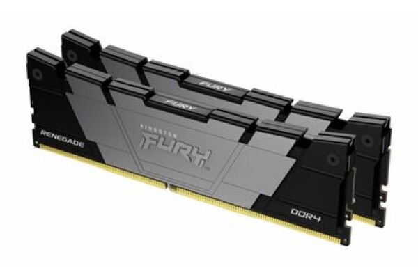 Kingston FURY Renegade Black 16GB (2x 8GB) DDR4 3200MHz / CL16 / DIMM / 1.2V / Non-ECC / Un-Registered (KF432C16RB2K2/16)