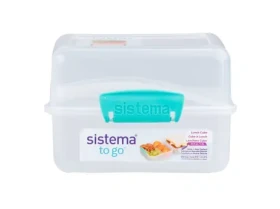 Sistema TO GO Krabička na desiatu s 2 oddielmi 1.4 l mätová (8592001429376)