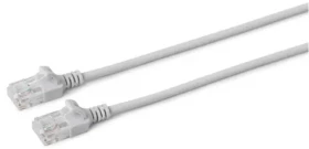 MicroConnect CAT6a U/UTP SLIM 2m biela / LSZH (V-UTP6A02W-SLIM)