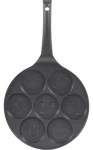 Lamart LT1294 čierna / Lievečník / 27 cm / hliníkový / nepriľnavý povrch (LT1294 SMILE)